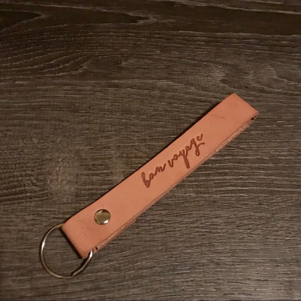Salty Western key chain strap